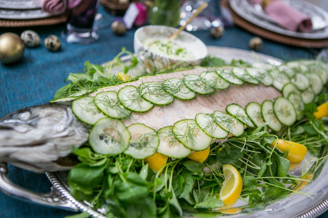 Poached salmon | MummyPages.uk