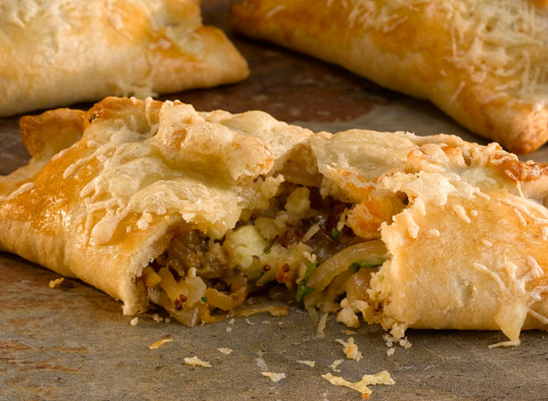 Two Cheese and Onion Pasty