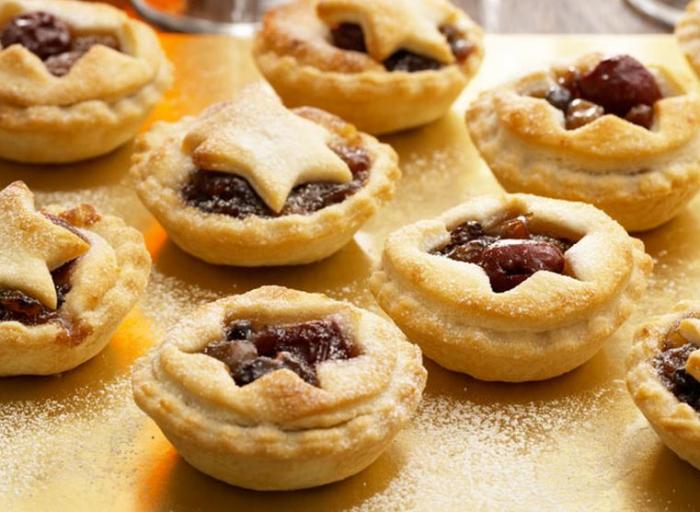 Mince Pies with Almond &amp; Morello Cherries