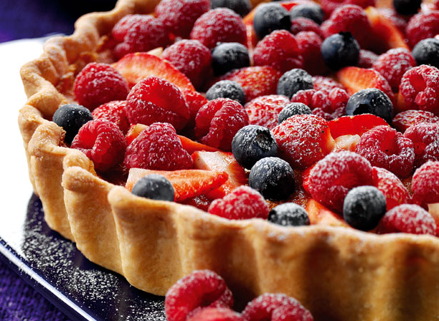 Summer Fruit and Orange Tart