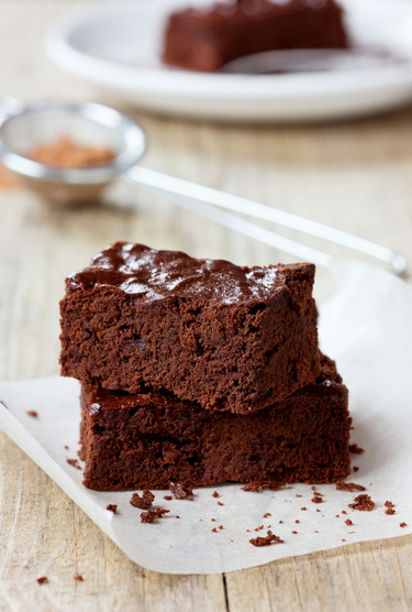 Chocolate and quinoa brownies