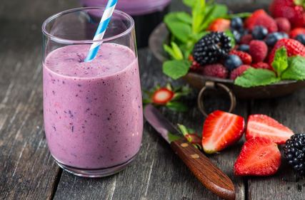 Forest fruit smoothie