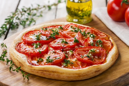 Tomato & thyme tarts