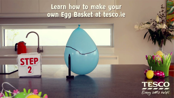 Make your own Easter Egg Basket with Tesco