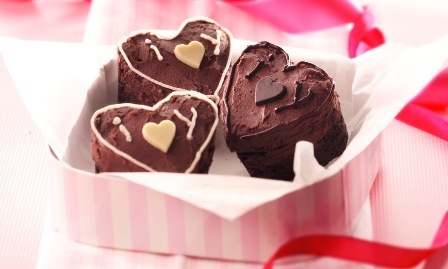 Valentine’s mini cakes