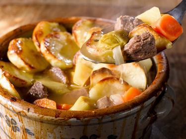 Lamb stew hot pot 