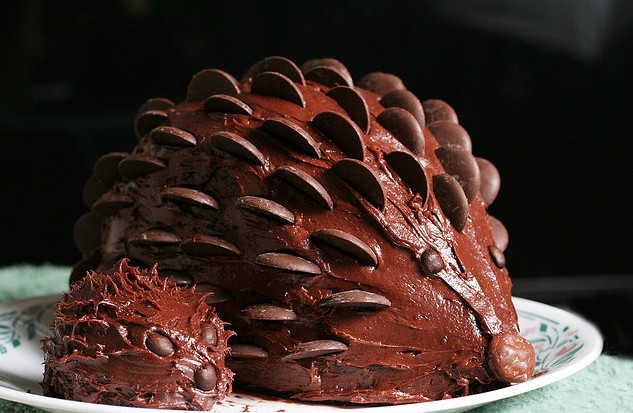 Hedgehog cake