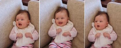 This baby has something very important to say... JUST wait until you hear her