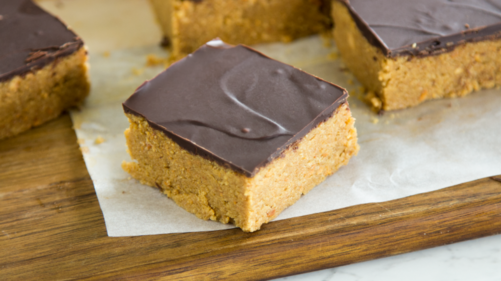 No-bake peanut butter squares