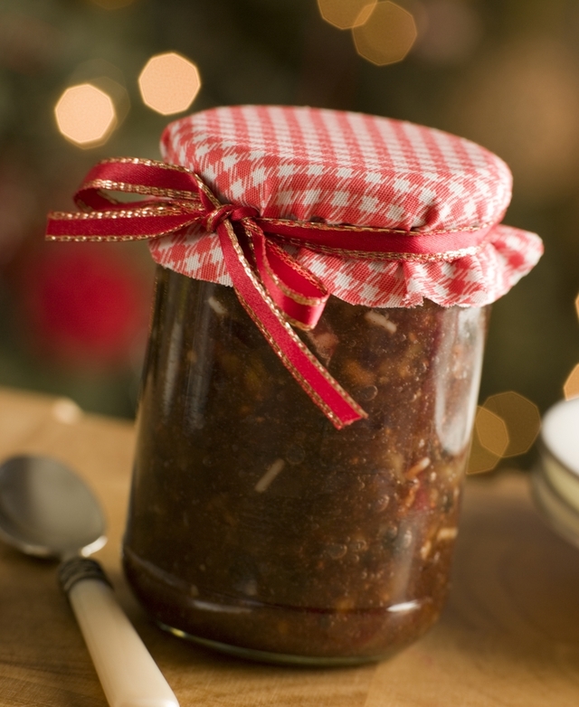 Homemade christmas mincemeat