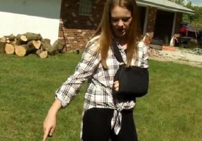 Shes a hero: Quick-thinking teen saves toddler from septic tank