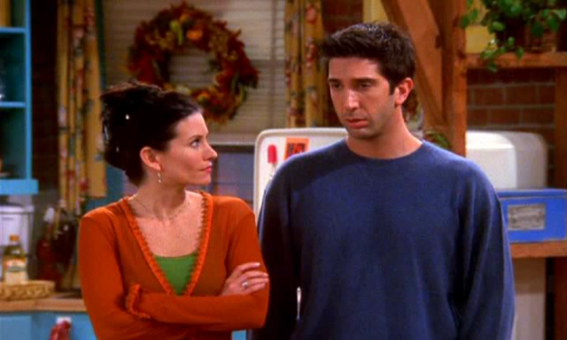 So THIS is why Friends creators had to make Ross and Monica siblings 