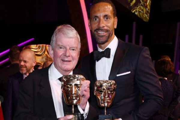 Rio Ferdinand had viewers in tears over BAFTA acceptance speech