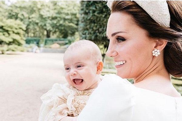 Kate Middleton enjoyed a sweet Valentines outing with Prince Louis yesterday