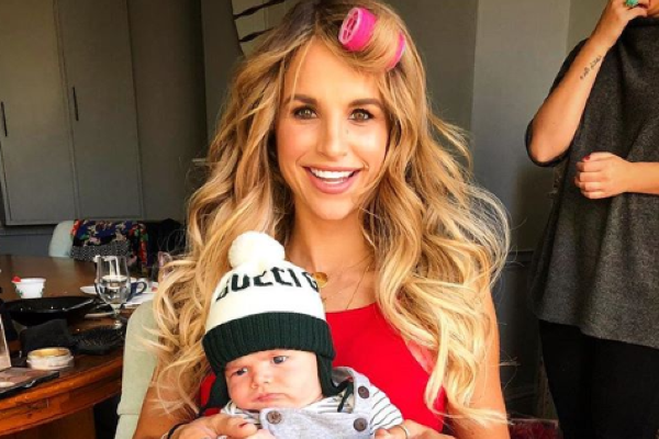 They grow so fast: Vogue Williams shares an adorable throwback picture of Theodore