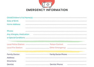 Emergency information