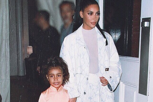Kim Kardashian let North give her a makeover and the results are HILARIOUS