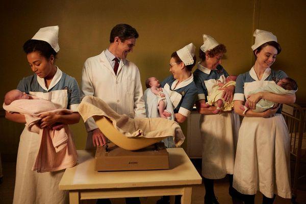 Pure joy: The OFFICIAL Call The Midwife Christmas photo has been released