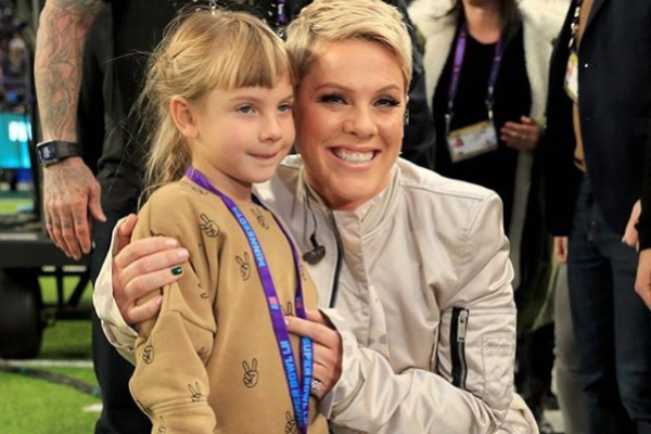 Coolest mum ever: Pink takes daughter on adventurous outing