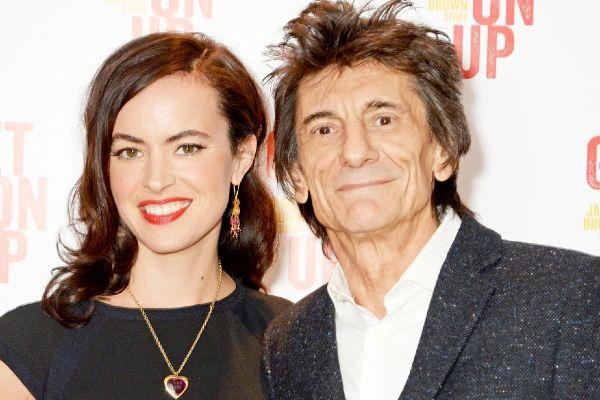 Excitement: Ronnie Wood and wife Sally reveal Christmas plans with their twins