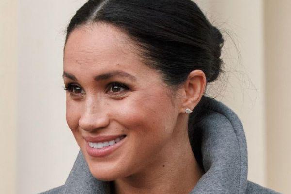 I look very pregnant: Duchess Meghan shows off her blooming baby bump
