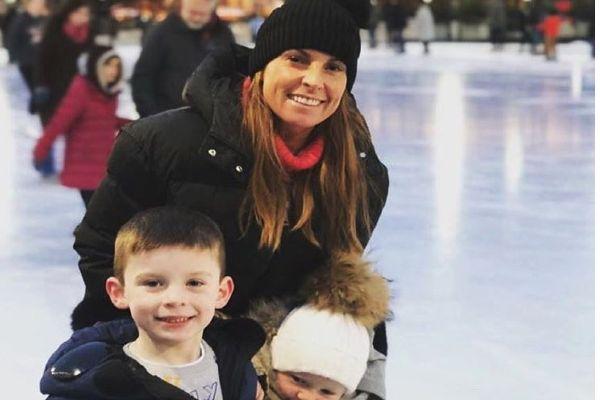 Coleen and Wayne Rooney return home to spend Christmas in the UK