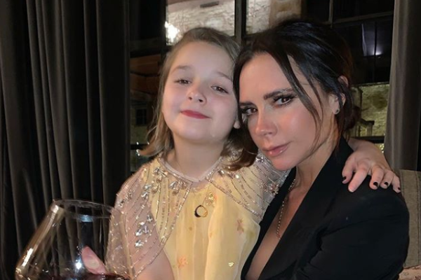 Victoria Beckham introduced Harper to this ICONIC movie last night