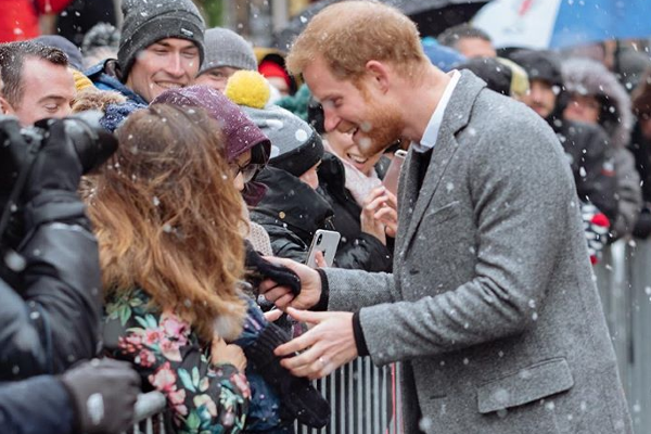 Prince Harry did the sweetest thing for a young boy who lost his dad