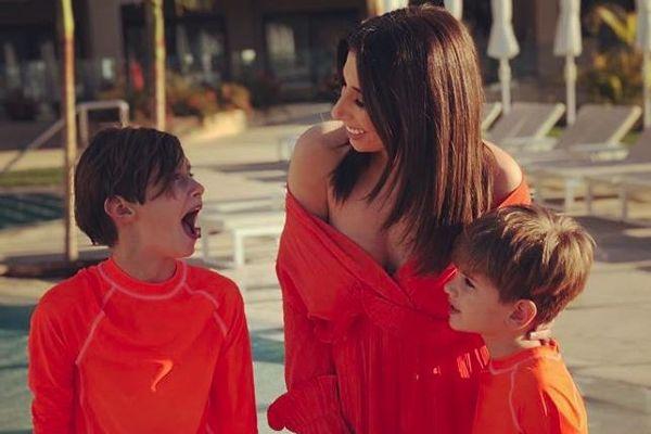 What a gentleman: Stacey Solomon reduced to tears by sons touching gesture