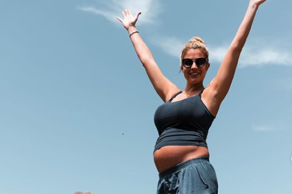 Your baby, your limits: Gemma Atkinson hits back at pregnancy police after hike
