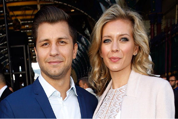 Over the moon: Rachel Riley announces first pregnancy with Pasha Kovalev