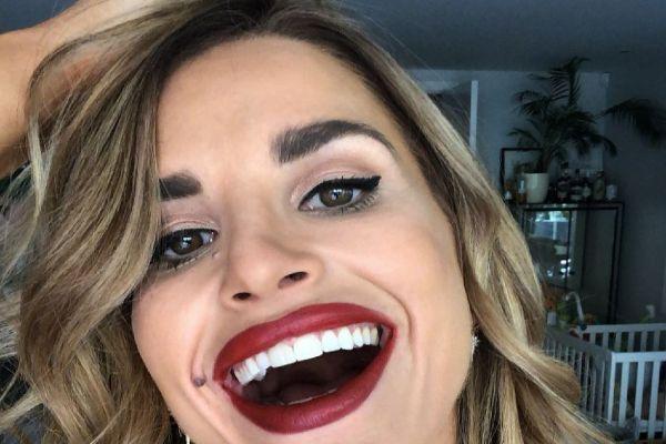 Vogue Williams shares hack for hiding post-baby hair loss