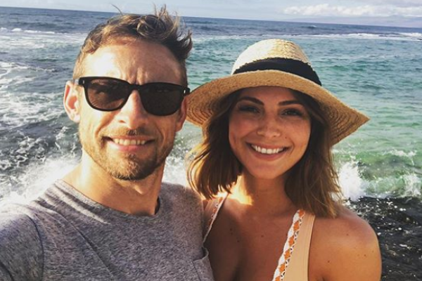 Hes healthy: Formula 1 star Jenson Button welcomes baby boy with Brittny Ward