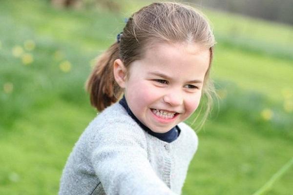 Prince William and Kate share another new photo as Princess Charlotte turns 5