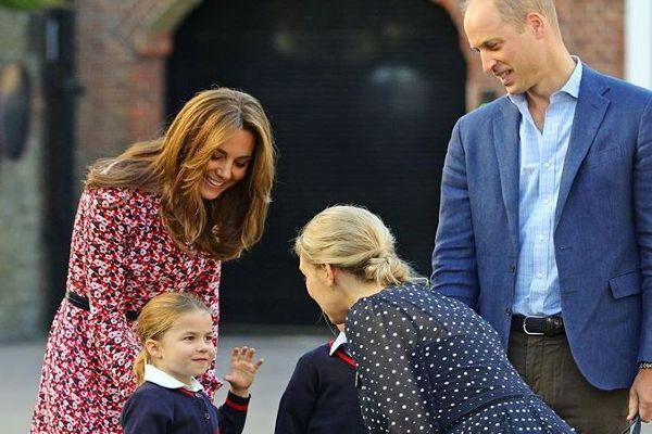 Kate and William release special back-to-school photo of George and Charlotte
