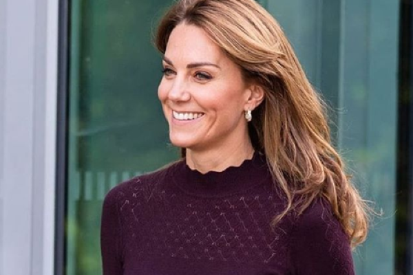 The Duchess of Cambridge wore the most beautiful autumnal outfit today