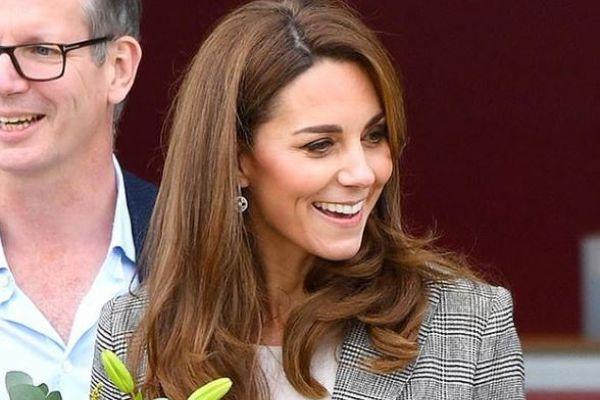 Royal style: The Duchess of Cambridge wore the most chic outfit today