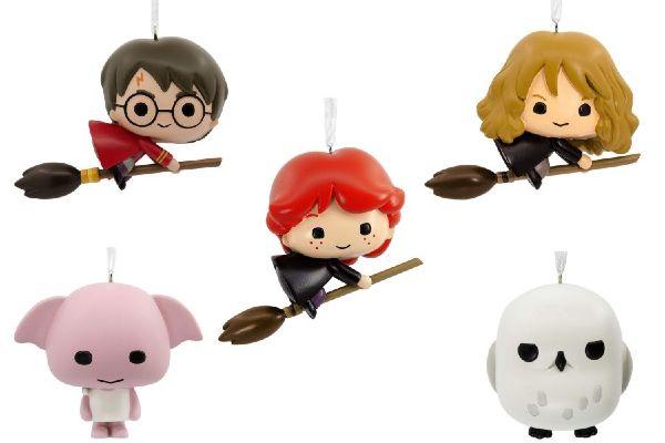 These Harry Potter Christmas tree decorations are too cute