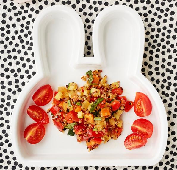 Quinoa with Mediterranean vegetables by Annabel Karmel