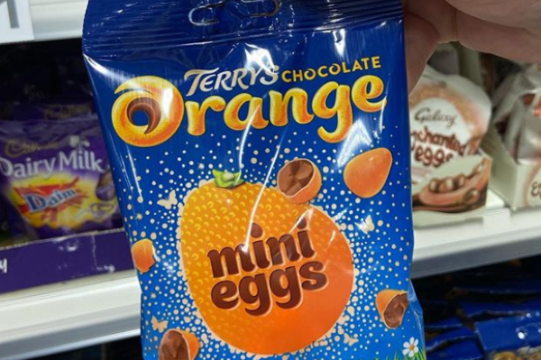 You can buy Terrys Chocolate Orange mini eggs and they look so good