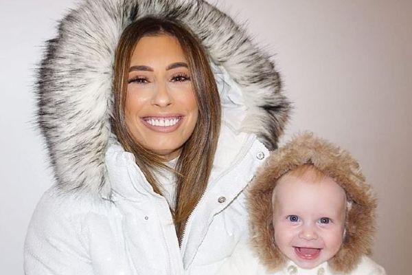 My little Dracula: Stacey Solomon shares adorable photo of Rexs first teeth
