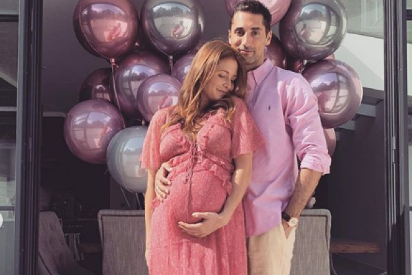 Its a girl! Millie Mackintosh and Hugo Taylor welcome their first child