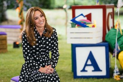 The Duchess of Cambridge teams up with BBC to launch Tiny Happy People