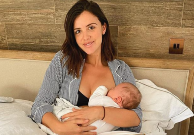 Lucy Mecklenburgh admits she gets looks of ‘disgust’ while breastfeeding
