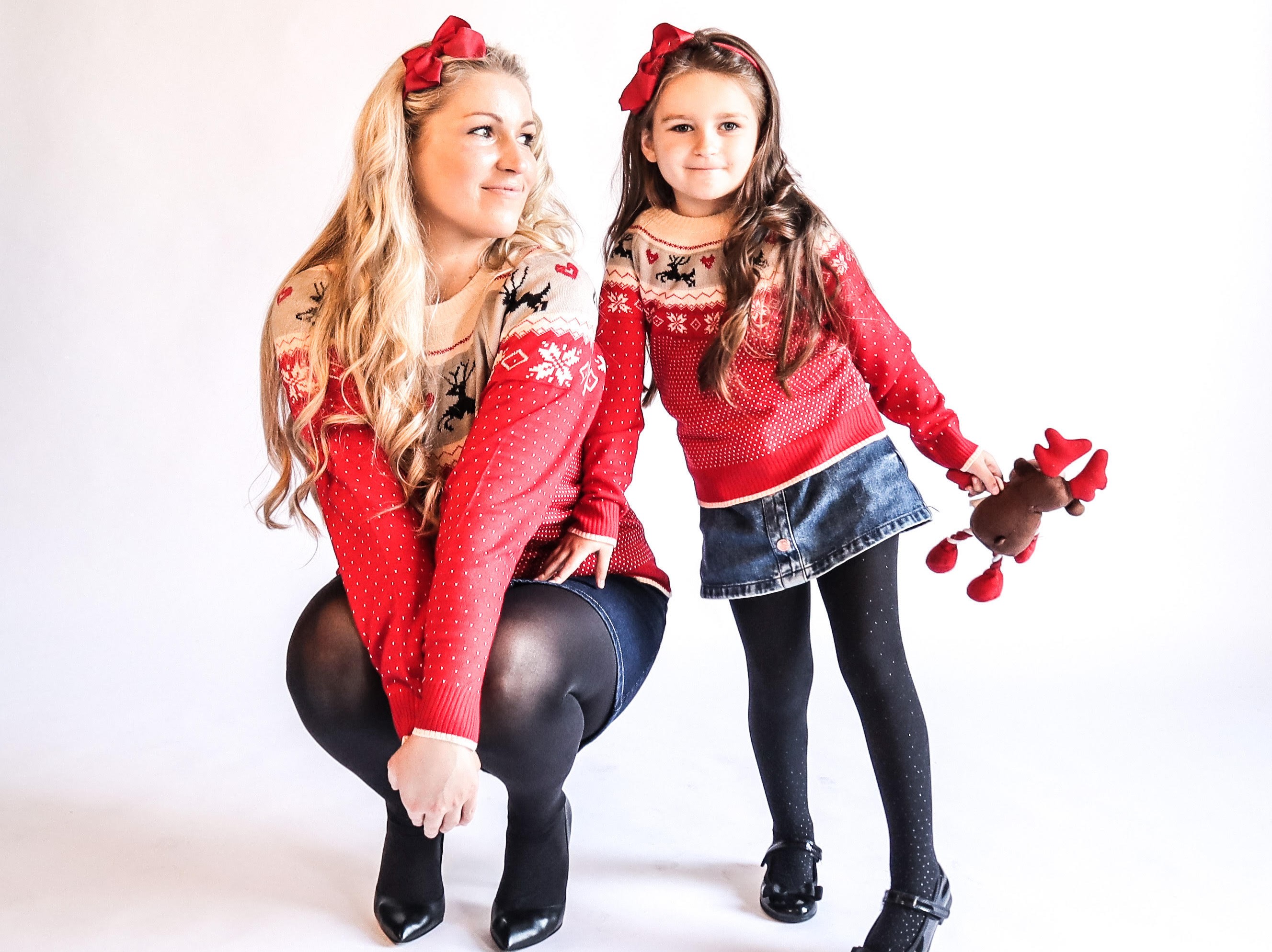 Matching mother hotsell and daughter jumpers