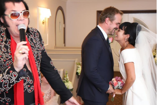 How Lily Allen found her last-minute vintage Dior dress for Las Vegas wedding