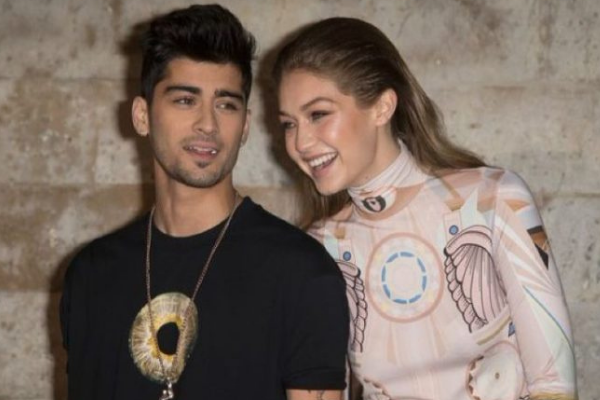 Gigi Hadid shares pregnancy throwback pic with Zayn hugging her growing bump