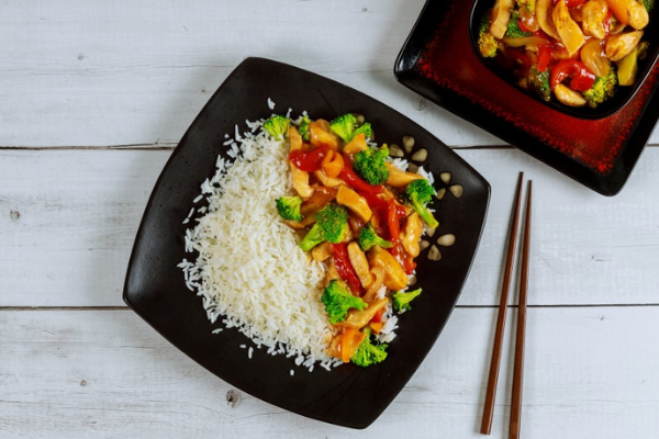 This flavourful sweet and sour chicken recipe is a firm family favourite