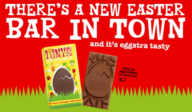 Tony’s Chocolonely limited-edition Easter chocolate launches across the UK