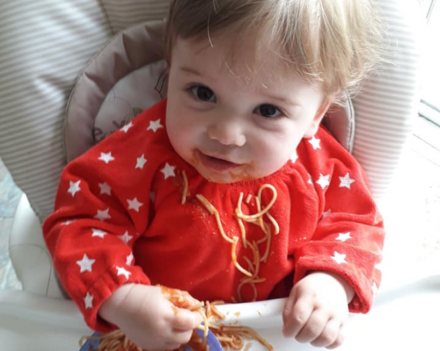 Weaning advice for babies with sensitive skin